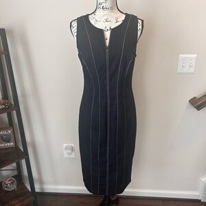 Denim Blue Sleeveless Dress